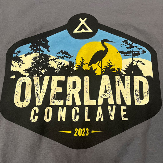 Overland Conclave 2023 Screen Printed Tshirt