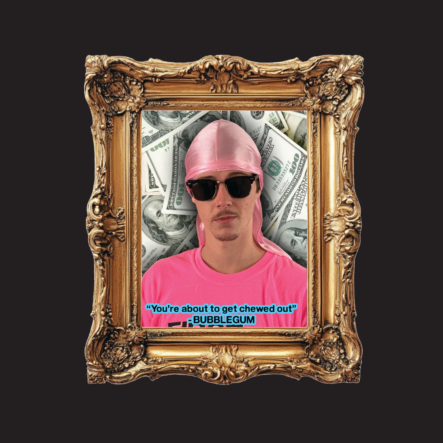 KEVIN TOUR VIBE - BUBBLEGUM TEE