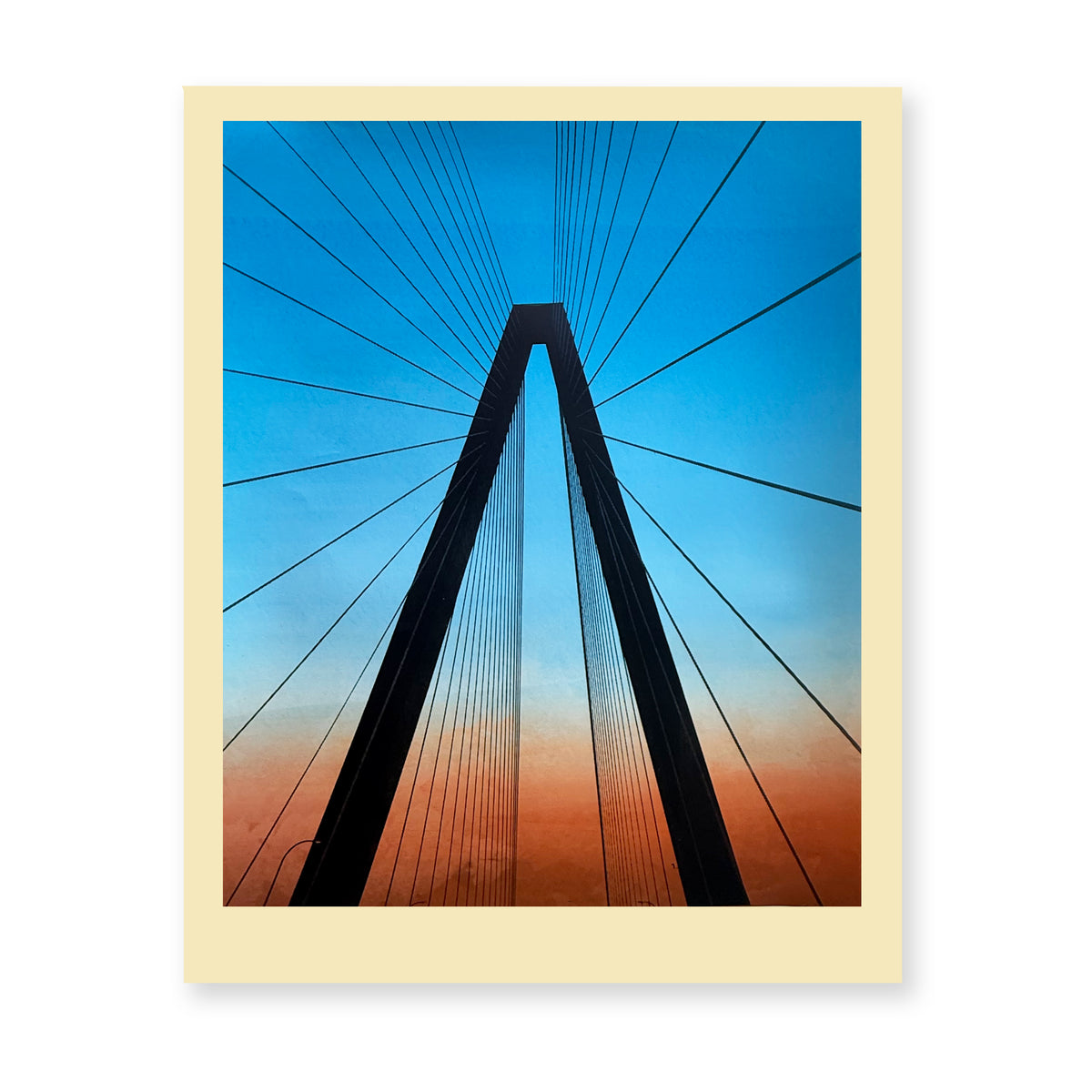 Cable Stayed Screen Print