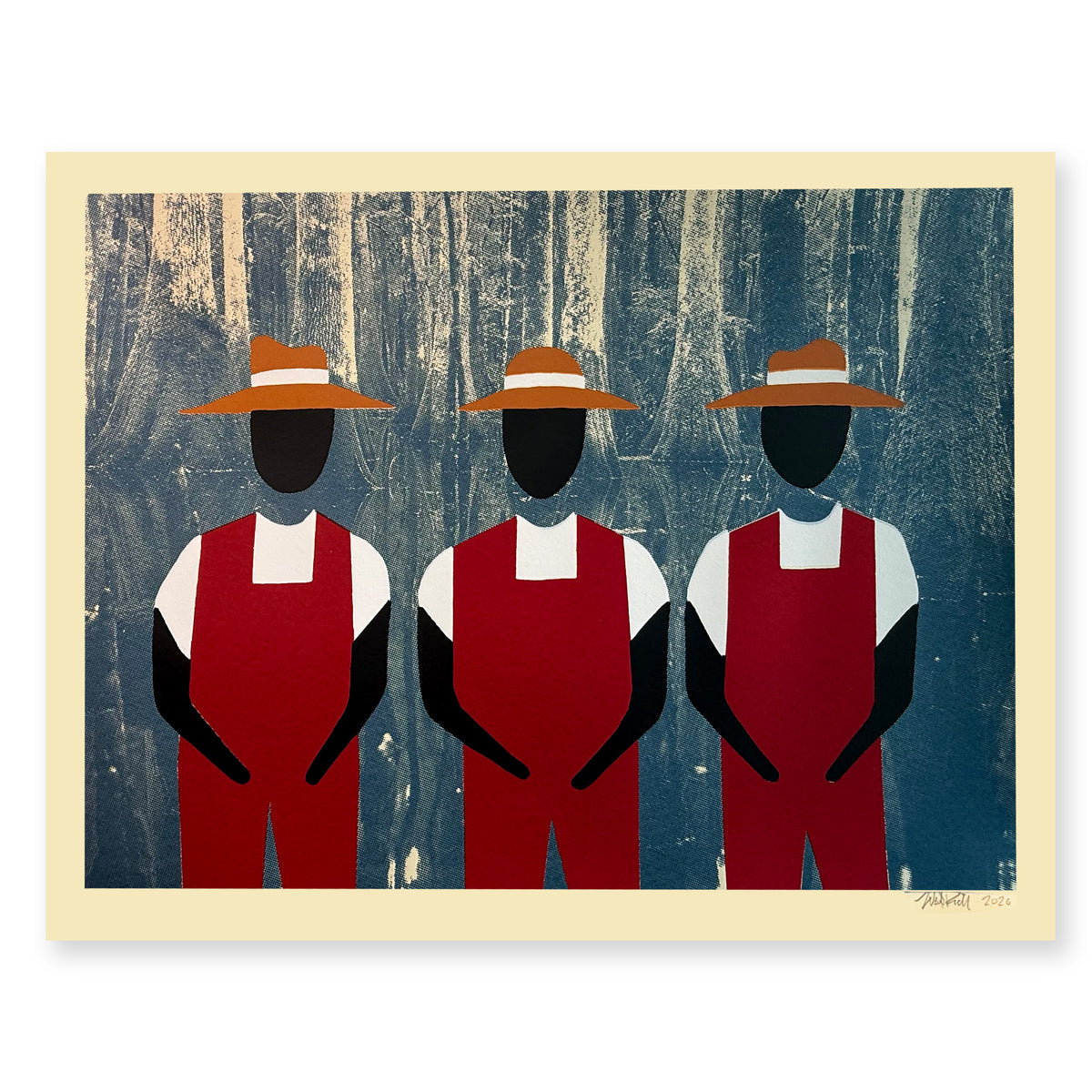 Maroons Screen Print