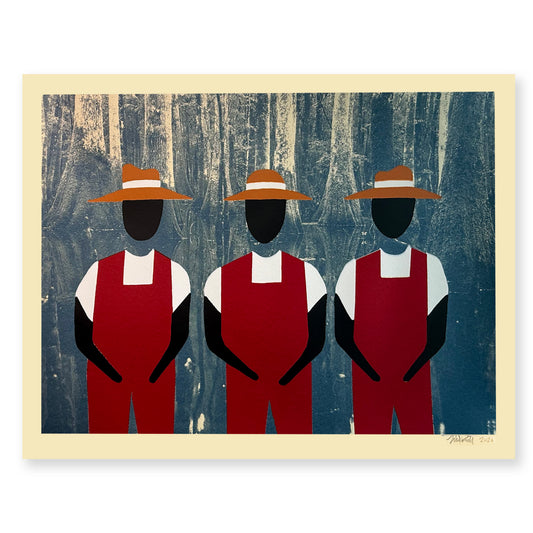 Maroons Screen Print