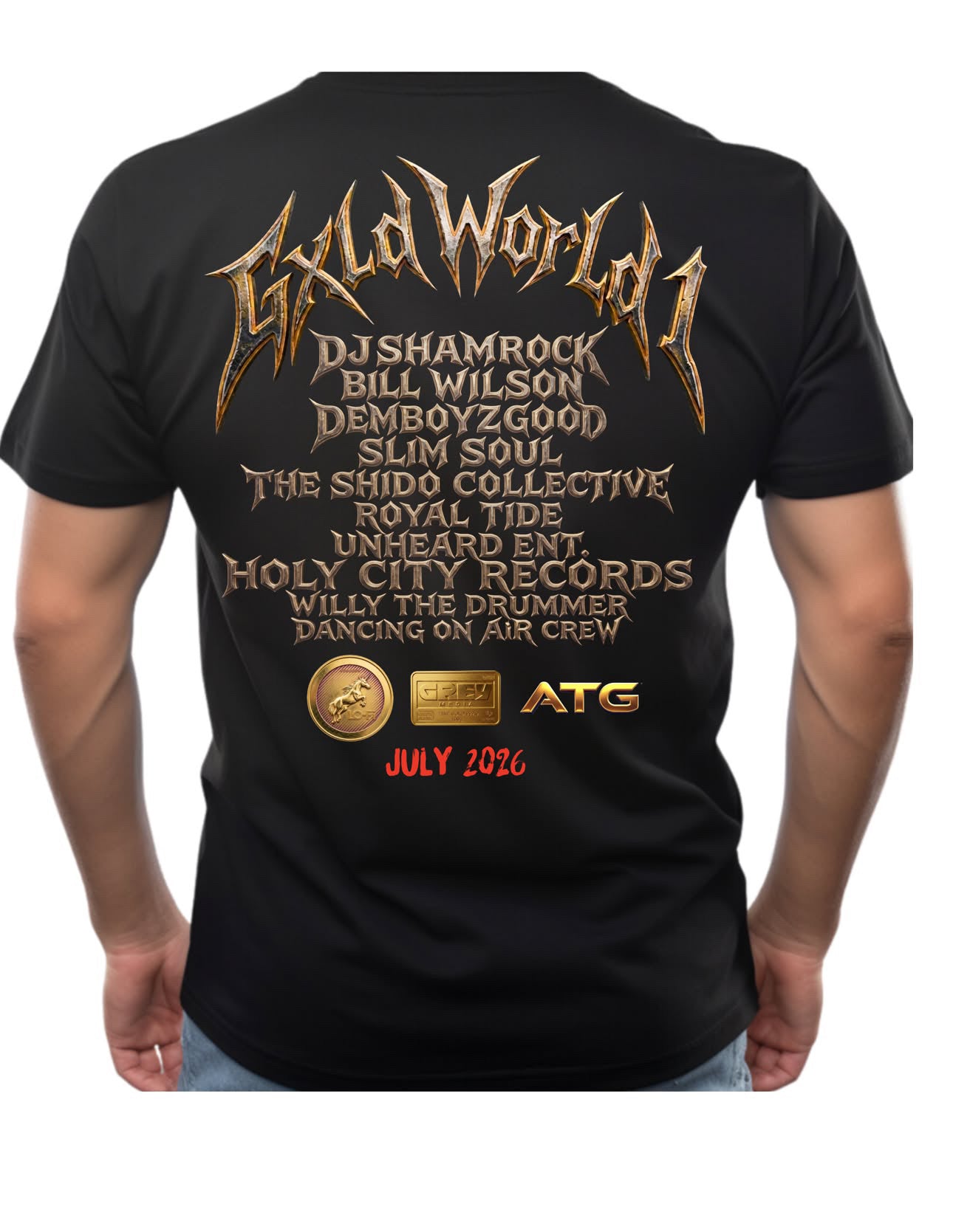GLXD WORLD FESTIVAL TEE