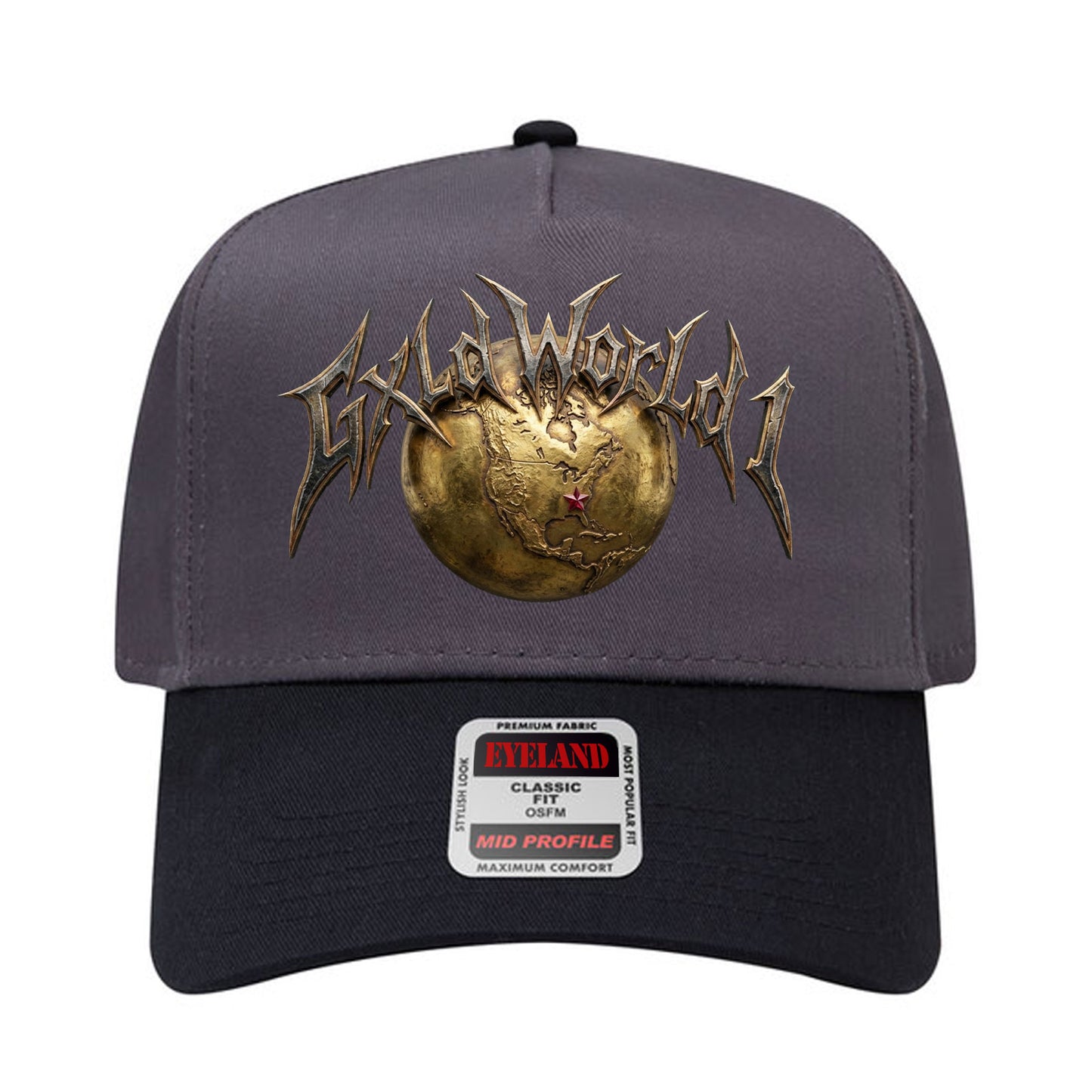 GXLD WORLD 1 BASEBALL CAP