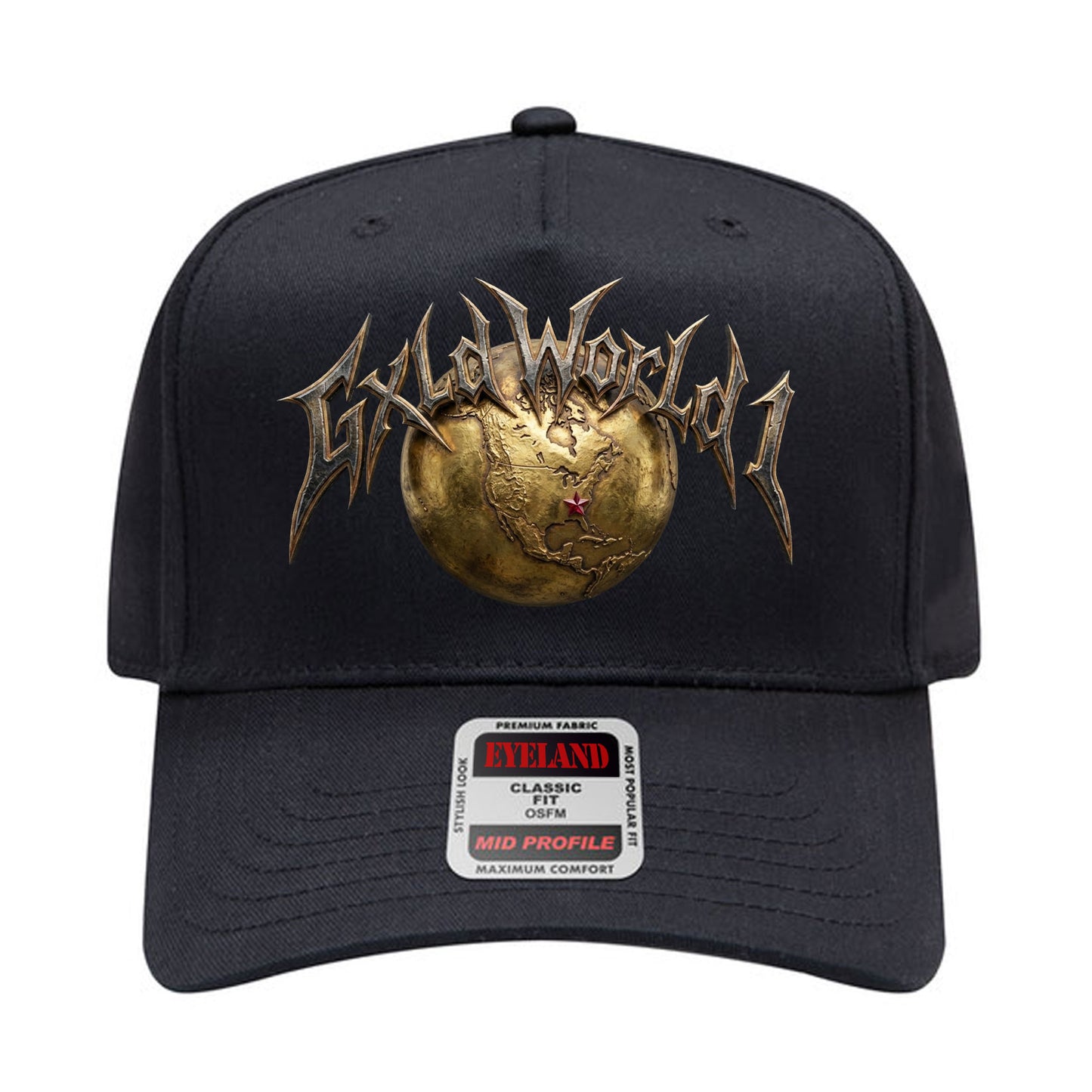 GXLD WORLD 1 BASEBALL CAP