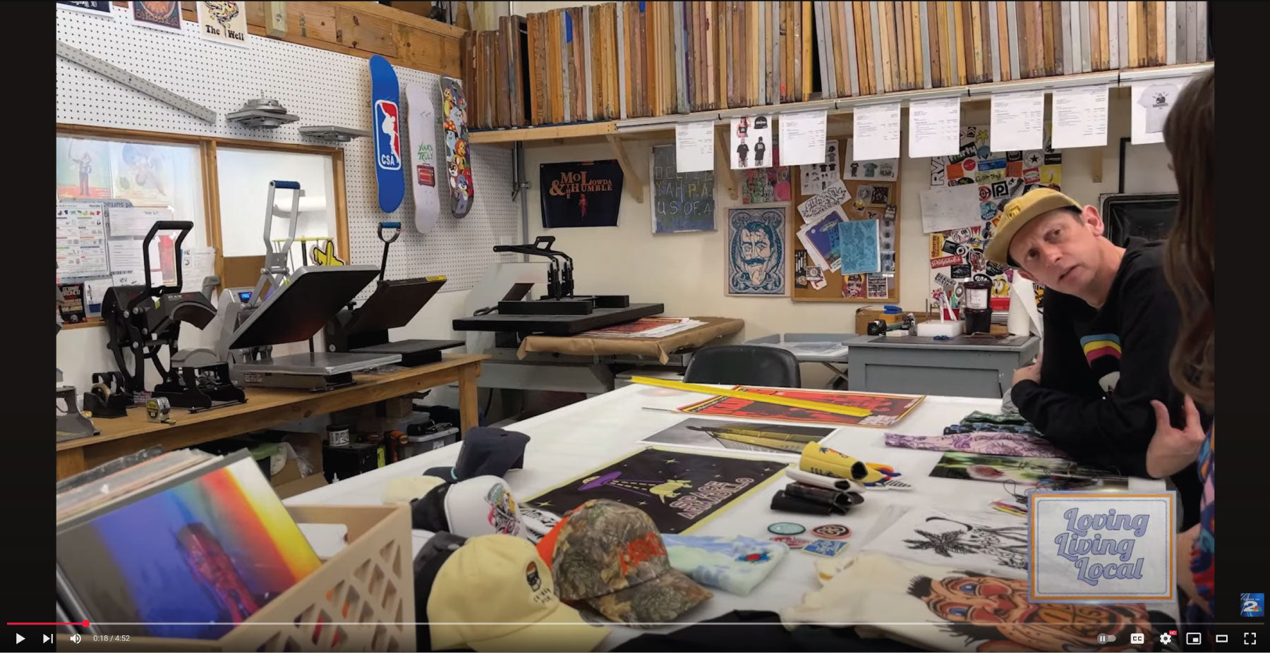 Load video: Interview with Living Local Charleston